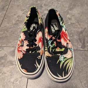 Hawaiian Floral Vans